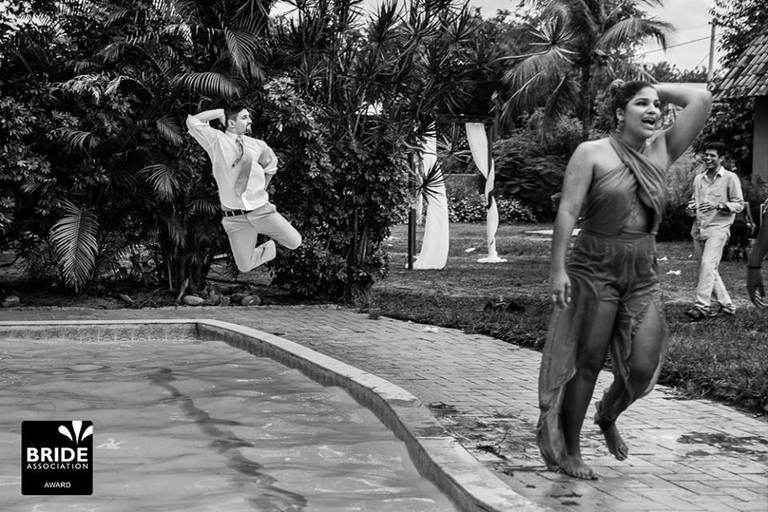 FOTO DE MOMENTO DECISIVO NA FOTOGRAFIA DE CASAMENTO