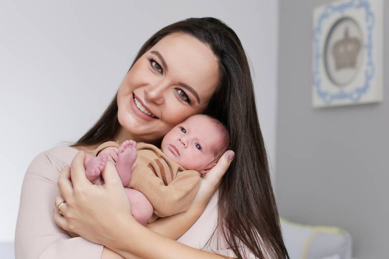 newborn em casa