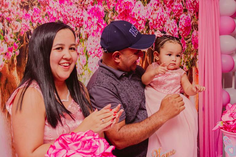 Festa de um ano com o tema jardim encantado São Paulo, SP - Evelyn Taynara Ph