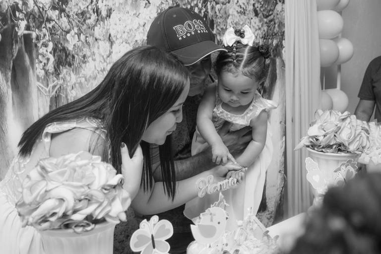 Festa de um ano com o tema jardim encantado São Paulo, SP - Evelyn Taynara Ph