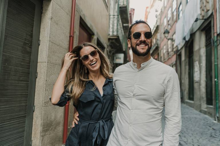 Sessão de solteiros no Porto, sessão pré casamento