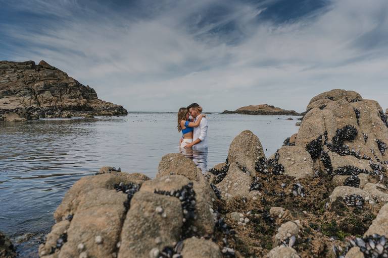 Sessão de solteiros na Foz, sessão pré casamento