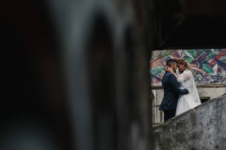 Love the dress (Trash the dress) em Valongo, sessão pós casamento