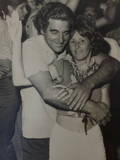 Inacio e Teresa filha do Antonio Sartori - Tradição do carnaval de Trajano de Moraes