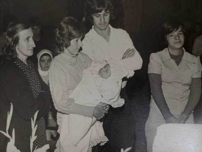 Batizado de Alexandre filho da Elizete