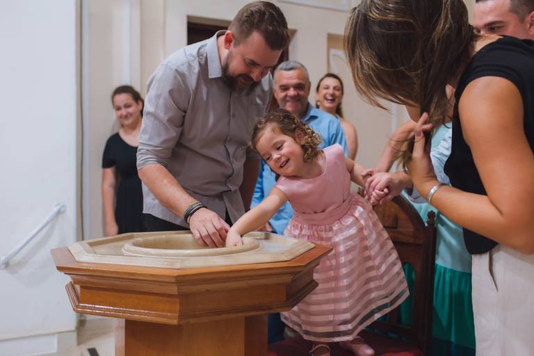 Batizado Laura e Antônio