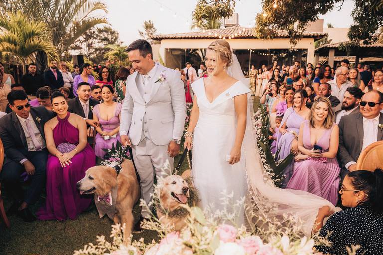 A daminha e o pajem mais fofos! 