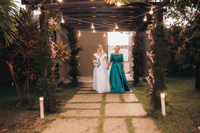 Juntas relembrando a trajetória que culminou nesse dia! 