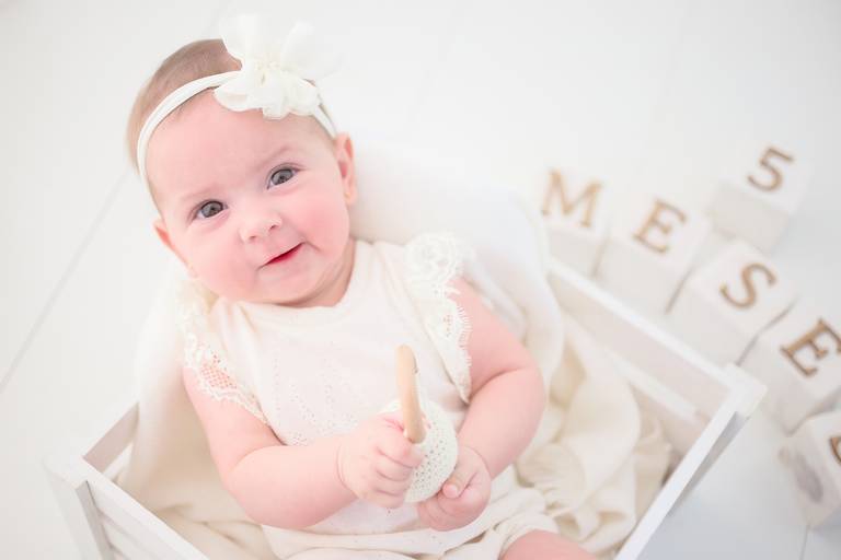 Alice Secone, 5 meses
