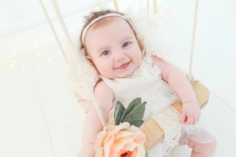 Catarina Baffi, 3 meses
 