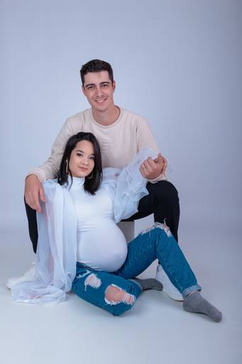 Ensaio gestante - foto em studio - maua da serra- fotografo do vale do ivai - marilandia do sul - faxinal - cambira - apucarana - tamarana 