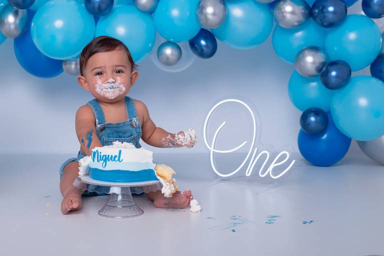 Mauá daSerra - Fotografo - infantil - Smash the cake - inspiração - 1 aninho 