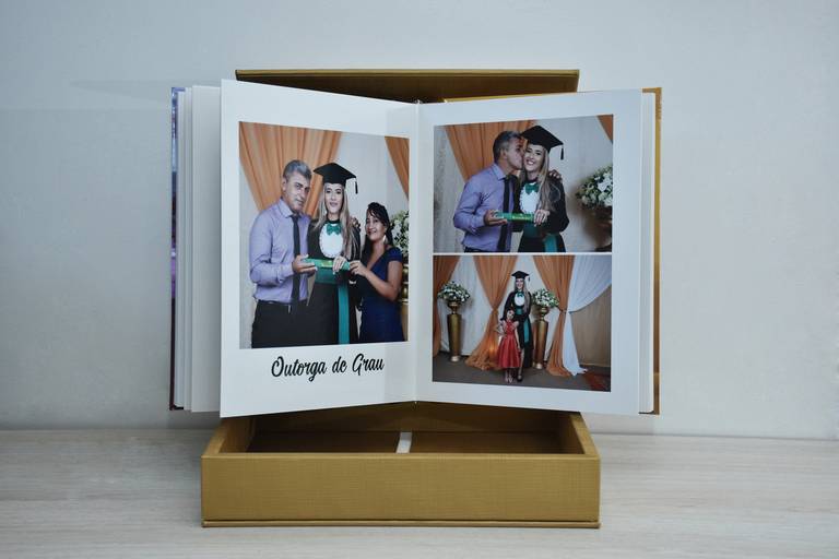 Álbum Laminado 25x35 ( com 100 fotos)