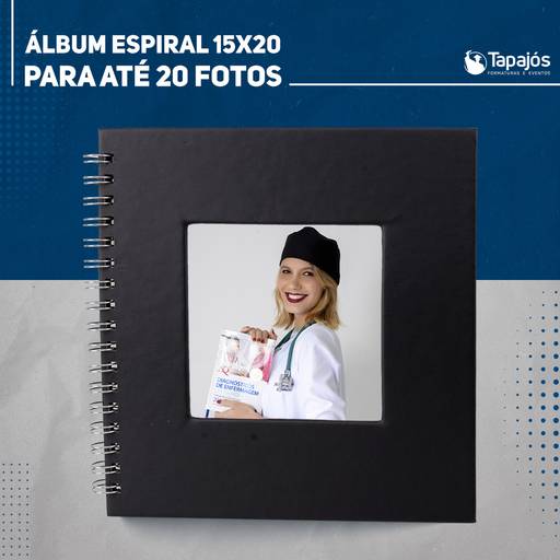 ÁLBUM ESPIRAL 15X20