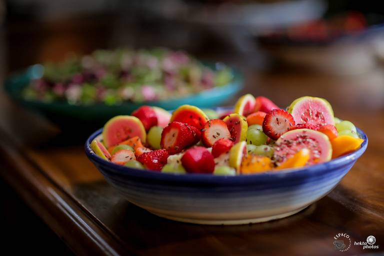 Salada de frutas casa benedita deliciosa