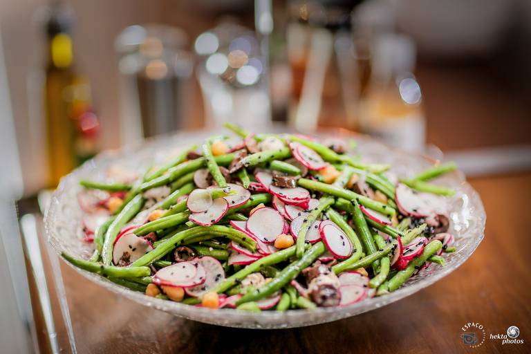Salada de vagem - foto: helio junior espaco fotografico gastronomia gastronomy photography goiania brasil
