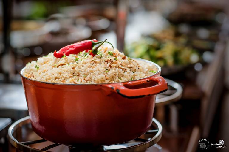 Arroz integral - casa benedita - foto: helio junior espaco fotografico gastronomia gastronomy photography goiania brasil