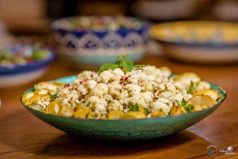 Salada com couve flor - foto: helio junior espaco fotografico gastronomia gastronomy photography goiania brasil
