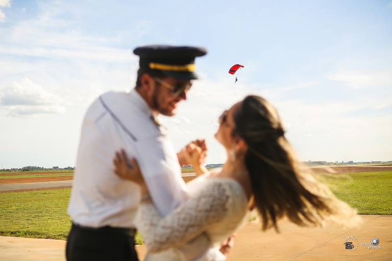 casal dançando | paraquedista