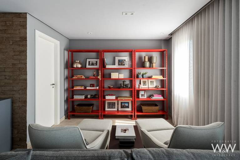 sala de tv/estar living apartamento são paulo wewfotografia interiores anna parisi