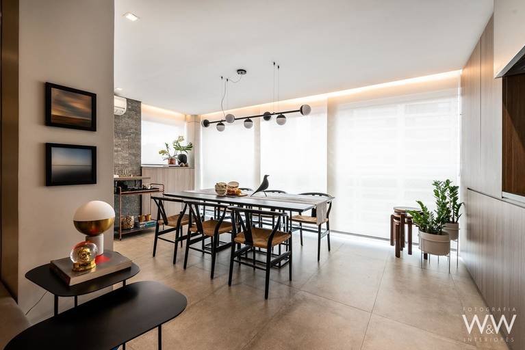 sala de jantar apartamento são paulo wewfotografia interiores kw8 arquitetura