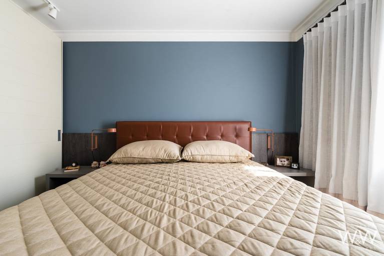 quarto casal cabeceira wewfotografia interiores são paulo anna parisi arquitetura