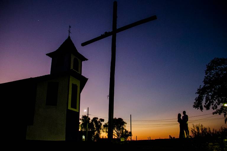 Pré-Wedding Talitha e Luiz Catas Altas Minas Gerais, Capela de Santa Quitéria