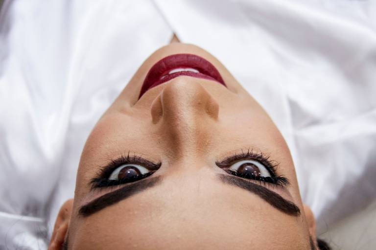 Make-of noiva Karina em Mariana Minas Gerais