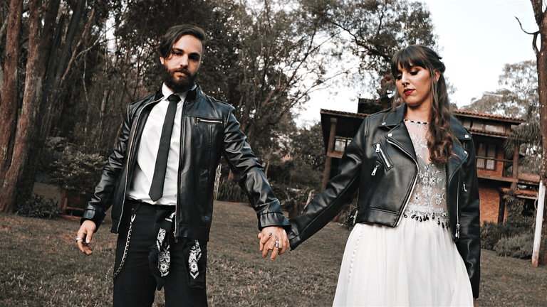 Casamento estilo Rock