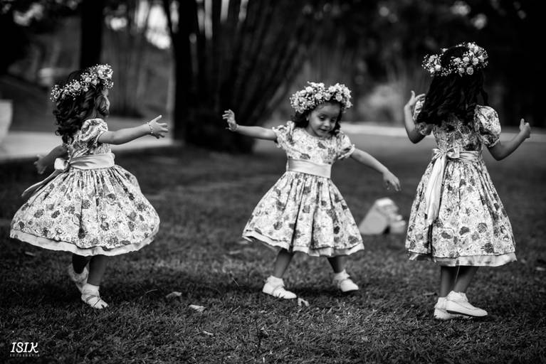 damas da noiva casamento de dia 