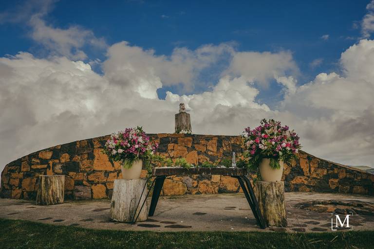Topo Rio do Rastro Eco Resort Decoração do Elopement nas Nuvens InComum Eventos