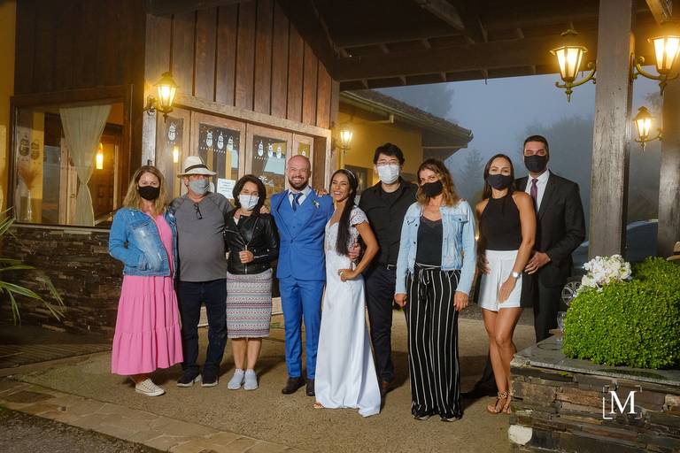 Profissionais do Elopement nas Nuvens Noivos no Topo do Rio do Rastro Eco Resort Elopement nas Nuvens InComum Eventos 