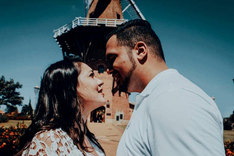 ensaio pré wedding Holambra a cidade das flores