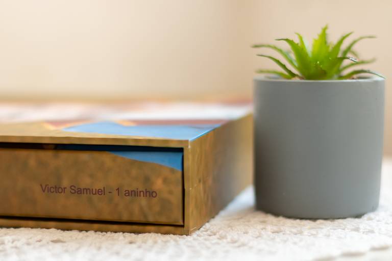 álbum com proteção