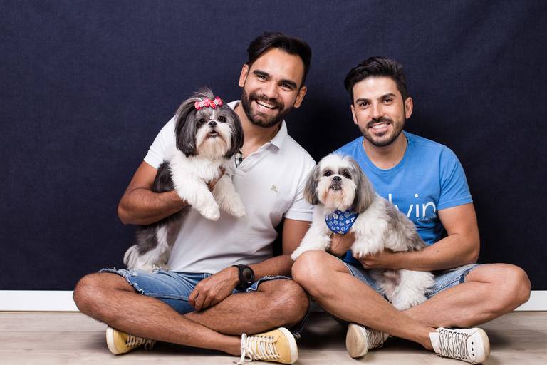 ensaio pet dia dos pais santo chico fotografia campinas fotografo 