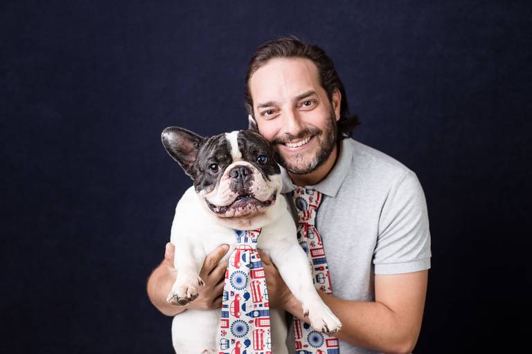 ensaio pet dia dos pais santo chico fotografia campinas fotografo 