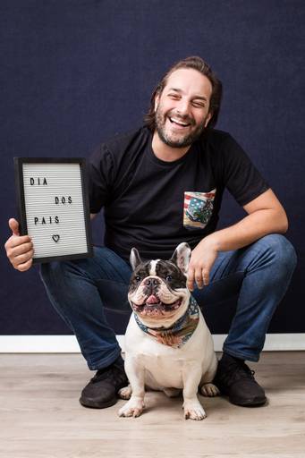 ensaio pet dia dos pais santo chico fotografia campinas fotografo 