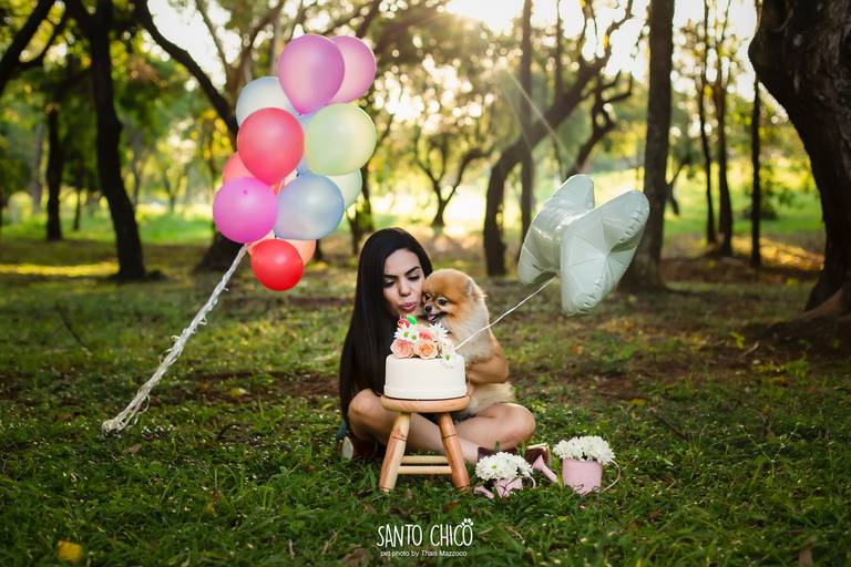 fotografia pet cachorro
ao ar livre santo chico