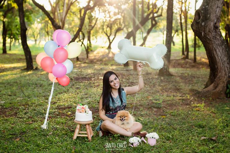 fotografia pet cachorro
ao ar livre santo chico