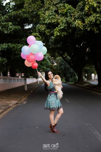 fotografia pet cachorro
ao ar livre santo chico