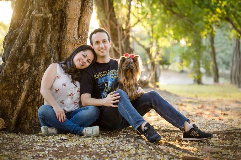 fotografia pet cachorro
ao ar livre santo chico yorkshire