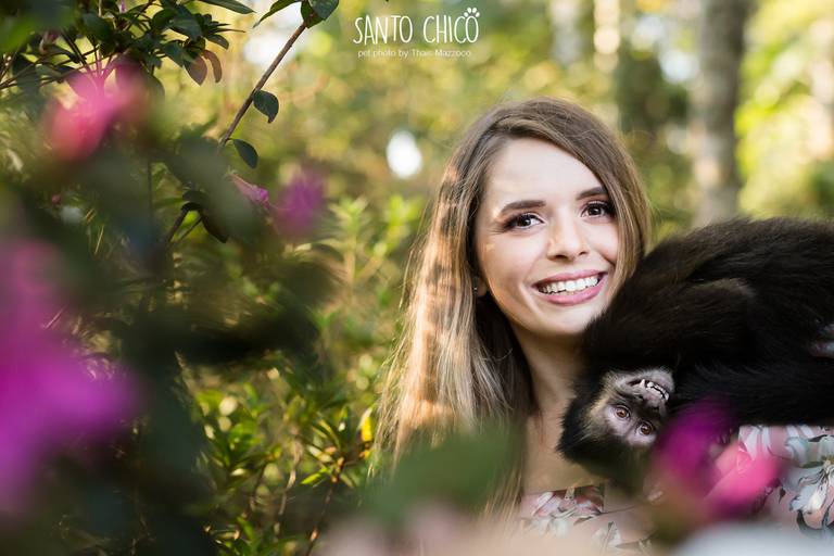 fotografia pet cachorro
ao ar livre santo chico