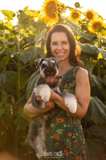 fotografia pet cachorro
ao ar livre santo chico