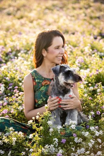 fotografia pet cachorro
ao ar livre santo chico