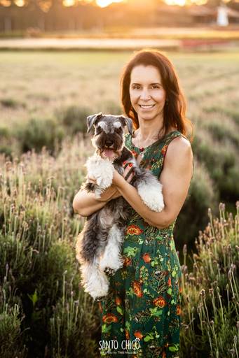 fotografia pet cachorro
ao ar livre santo chico