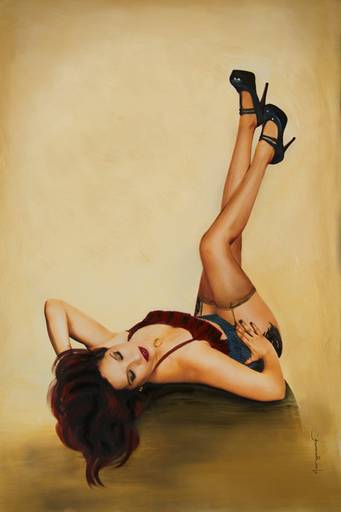 Pinup Girl Paloma Araos Wilkes by Morgana Festugato