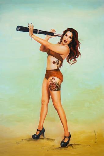 Pinup Girl Paloma Araos Wilkes by Morgana Festugato