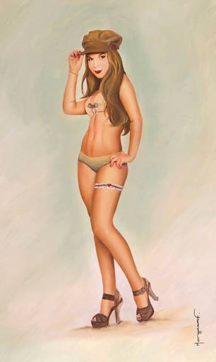 Pinup Girl Bruna Cardoso by Morgana Festugato