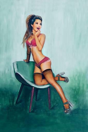 Pinup Girl Bruna Cardoso by Morgana Festugato