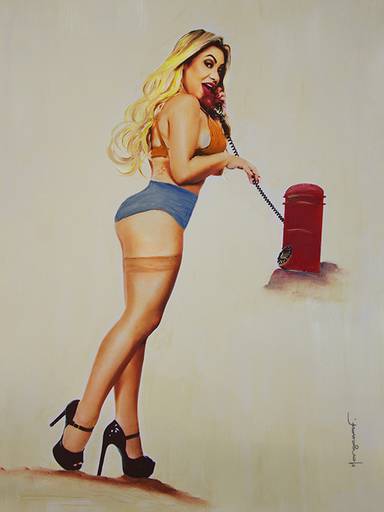 Pinup Girl Camille Trancoso by Morgana Festugato